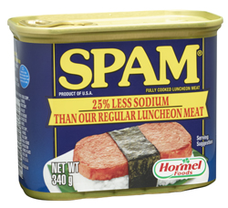 SPAM® 25% Less Sodium